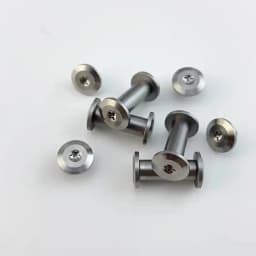 10Sets Stainless Steel Screw for Diy Knife Handle Making Material T8 Plum Nails Straight Knife Folding Knife Handle Screw