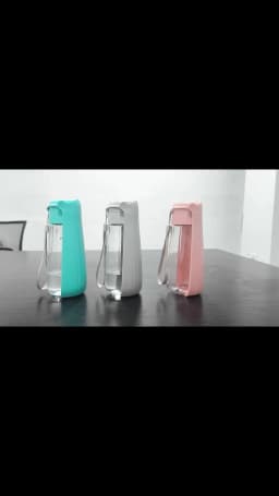 Portable Foldable Dog Water Bottle Leak Proof Large Capacity Pet Water Dispenser for Dogs Cats Outdoor Walking Travel Supplies