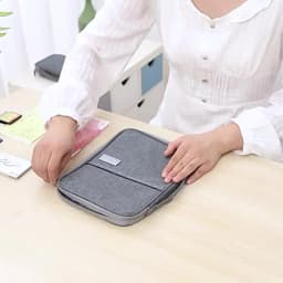 Women Multi-Function Waterproof Travel Passport Holder Cover Case Pink Bags Family Document Organizer Travel Accessories Bag