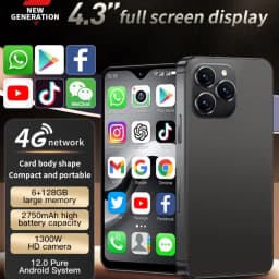 ONEMYTH F9 Max LTE 4G Mini Smartphone Metal Body Octa Core HD Camera WIFI Android Mobile Cell Phone 2750mAh Battery
