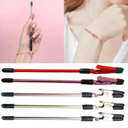 Convenient Bracelet Putting On Aid Metal Hand Chain Assistance Clip Convenient Bracelet Clasp Assistant Accessory