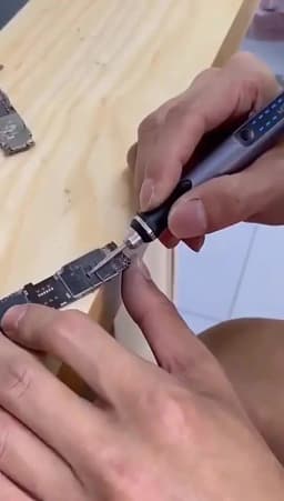 MaAnt D1 D2 Electric Grinding Pen Intelligent Charging Engraving Pen Phone CPU IC Polishing Lattice Cutting Tool OCA Remover