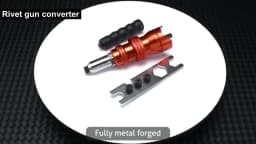 Riveting Machine Electric Rivet Gun Adapter Home 2.4mm-3.2mm-4.0mm-4.8mm Riveting Tools Cordless Multi-function Riveting Machine