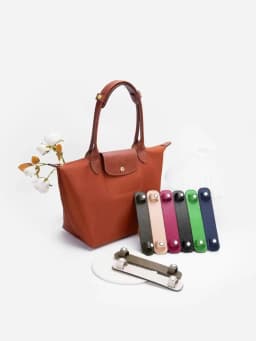 CRAZYSMITH Decompression Shoulder Pad For Longchamp Leather Shoulder Rest Armpit Bag Fixing Clip Anti-slip Tote Bag Accessories