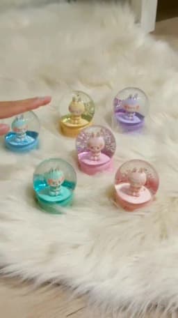 Original Pop Mart The Monsters Labubu V3 Big Into Energy Series Crystal Ball Blind Box Mystery Box Ornaments Girl Birthday Gifts