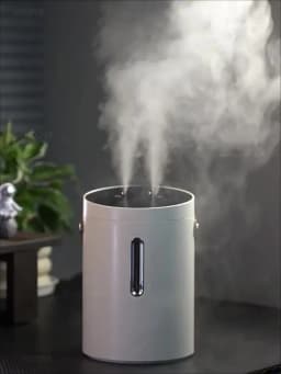 TINSOL 2500ml Digital Display Dual Spray Humidifier USB Essential Oil Aroma Humidifier Bedroom Three-Level Mist Humidifier
