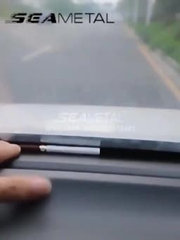 SEAMETAL 1.6m Auto Dashboard Sealing Strip Universal Car Sticker Rubber Seals Noise Insulation for Weatherstrip Car Accessories
