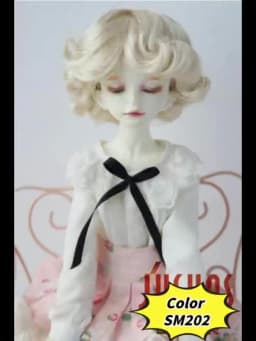 【JUSUNS】JD369 1/8 1/6 1/4 1/3 YOSD MSD SD DOD Unisex Cupid Curl Synthetic Mohair BJD Wig OB 6-7inch 7-8inch 8-9inch Doll Hair