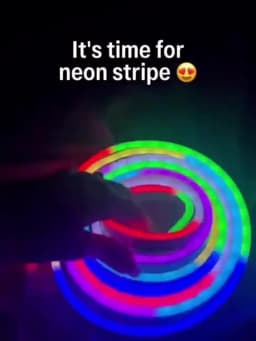 TUYA Neon LED Strip Lights 12-24V 84LEDs/M WIFI Neon Rope Light with Music Sync RGBIC Dreamcolor Chasing Strip Tape for Room