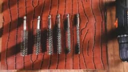 6/12Pcs Stainless Steel Wire Brush,Drilling Cleaning Brush Set, 1/4 Inch Hexagonal Handle, Grinding Polishing Rust Removal Tools