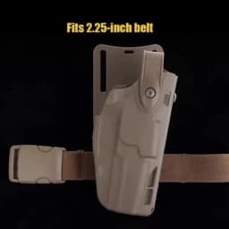 M17M18 Tactical Holster P320 Right-Hand Holster with QLS Quick Release System Thigh Adapter Suitable for Hunting Air Gun Holster