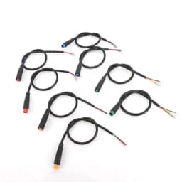 M6 2 3 4 5 6 Pin Julet Electric Butt Plug Connector Wiring Line Scooter Brake Cable Pluger Signal Sensor W28
