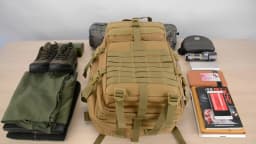 Men 45L Tactical Hiking Backpack Molle Mountaineering Water Resistant Outdoor Camping Trekking Backpacking Bushcraft Travel Rucksack Bug Out Bag Survival Emergency Large Capacity Climbing Cycling Daypack Women Durable Wear Resistant Trail Camp Hikers