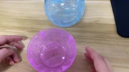10CM Plastic Outdoor Sport Ball Grounder Rat Small Pet Rodent Mice Jogging Ball Toy Hamster Gerbil Rat Exercise Balls Play Toys