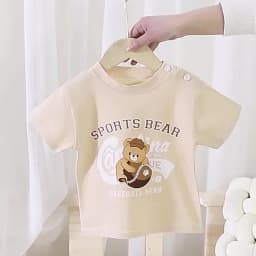 2-6 Years Baby Girl Summer Set Children's Short-sleeved Shorts Suit Cotton T-shirt Little Girls Unicorn Giraffe Cartoon Set