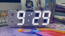 Digital Wall Clock Desk Watches Electronic Alarm Modern Home Decoration for Bedroom Decor Interior Led Table Clocks Living Room