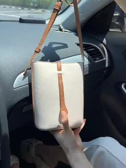 Girls Gift Exquisite PU Leather Shoulder Bag Soft Zipper Mobile Phone Pouch Large Capacity Casual Portable Handbags Daily Use