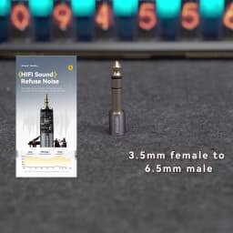 Essager 3.5mm To 6.5mm Audio Jack Adapter Connector 6.5mm Female to 3.5mm Male Audio Connector for Speaker Guitar DVD Sound Card