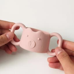 1pc Silicone Baby Bottle Handles, Narrow Straw Bottle Holder, Helps Baby Hold The Bottle, Global Fit, Standard Caliber, Removabl