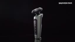 Men's Intelligent Rechargeable Shaver Wet/Dry Beard Razor ABS Tondeuse Dissolving Beard Rechargeable Razor for Smooth Skin