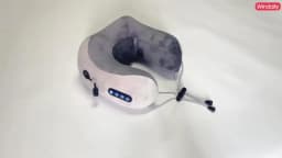 Electric Neck Massager With Heat Vibration 3D Kneading Shiatsu Massage U Shaped Pillow For Shoulder Cervical Pain Relief Fatigue