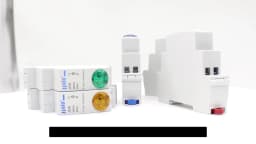 Din Rail Mount LED Signal Lamp Series AC/DC 24V 220V Indicating Indication Pilot Lights JD9