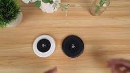 15W LED Wireless Charger Stand Fast Charging Station for iPhone 17 16 15 14 13 12 Pro Max 8 X XR Xiaomi Samsung Smartphones