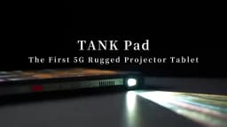 8849 TANK PAD Unihertz Rugged Tablet with Projector 100Lumens 5G Android 15 512GB 21000mAh 11 inch Waterproof Phone Tablet 2026