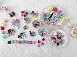 20pcs New 3D Silicone Beads Food Grade Teether beads For Jewelry Making DIY Pacifier Chain Necklace Jewelry Accessories