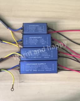 LED Driver 12W 20W 30W 50W DC24-42V LED Constant Current Voltage Lighting Transformer 300mA 600mA 900mA 1500mA for Floodlights