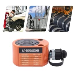 20T Hydraulic Cylinder Jack Ram Multi-Acting Low Profile Lifting for Car Machinery Shipbuilding