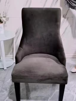 Super Soft Small ArmChair Cover Elastic Pure Color Chair Cover High Back Sloping Armchairs Slipcovers for Hotel Home Decor