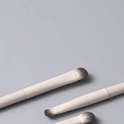 5/8/10Pcs Natural Eye Makeup Brushes Set Detail Eyeshadow Brush Makeup Brush White Ultra Soft Eyeshadow Eyeliner Makeup Tool