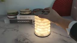 Night Light USB Portable Foldable Book Lamp Creative Gift For Bedroom Study Room Japanese-Style Lantern Decoration Night Light