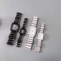 CHENXI 104A Brand Men Quartz Watch Elegant Square Dial Reloj Ceramic Strap Waterproof Simple Montre Lady Fashion Couple Watches