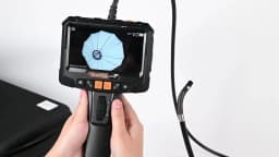 5-Inch 360 ° Rotating Dual-Lens Endoscope, 3.9MM IPS Endoscope Inspection Camera, Automotive Mechanical Industrial Endoscope