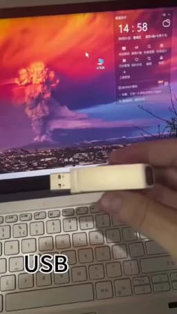 Lenovo USB3.2 USB Flash Drive 16TB OTG Pen Drive High Speed Type-C Flash Disk Real Capacity Metal Pendrive For Phone Computer