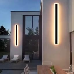 Waterproof, Wall, LED, Outdoor, IP65, Modern Style, Garden, Landscape Light, Villa, Light, Power Supply 85-265V, Adjustable