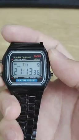 Small Fresh Sweet Large Dial Watch Male And Female Student Couples Sports Swimming Waterproof Glow-In-The-Dark Electronic Watch