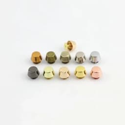 4pcs Metal Bag Base Studs Bucket Shape Bag Feet Screw Back Rivets for Garment Leather Craft Belt Wallet Decoration Parts