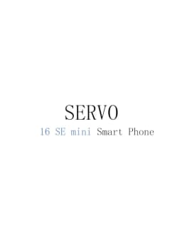 SERVO 16SE Ultra Mini Pocket Smartphone 16GB ROM 3G WCDMA Android 9.0 WiFi Dual SIM Face Unlock Play Store 3.0" Screen Cellphone
