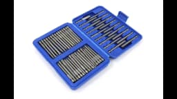 50 PC PH2 T10-30 & Impact Driver Screwdriver Bits Set Extra Long Torx Hex Spline Star Pozi Security