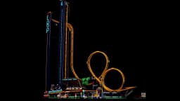 LED Light Kit Building Blocks For LEGO 10303 Roller Coaster (Only Light Kit Included)
