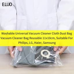 Washable Universal Vacuum Cleaner Cloth Dust Bag For Philips For LG For Haier For Samsung Vacuum Cleaner Bag Reusable 11x10cm
