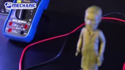 MECHANIC RP15 Multimeter Pen 1000V 20A Probes with Replaceable 0.1/0.2mm Needles Soft Silicone Wire for Electronic Repair