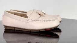 C-H Women's Flat Shoes 2026 Spring New Cow Leather Women's loafers Business Commuter