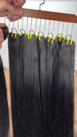 16A Vietnamese Raw Hair Bone Straight Bundles 100% Unprocessed Human Hair Extensions Double Weft 10-36Inch Natural Color #1B