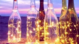 5/10/20PCS Battery Powered Cork Bottle Light 2m 20LED Light Bar Light Birthday Party Wine Bottle Stopper Light Bar With Battery