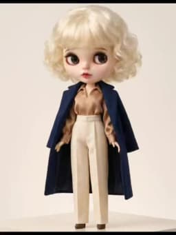 【JUSUNS】JD260 9-10" 10-11" 11-12" Doll Wig For Girl! Boneka Slight Lady Curls Synthetic Mohair BJD Wigs Blythes Accessories