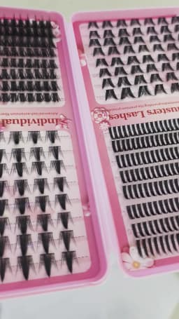 New 32rows 512Cluster Mix Lash Clusters Lashes Cluster Natural Manga Look Lash DIY Eyelash Extension Reusable Natural Lashes